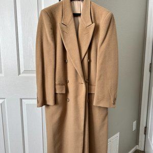 Andre Villard Paris Full Length wool/casmere coat
